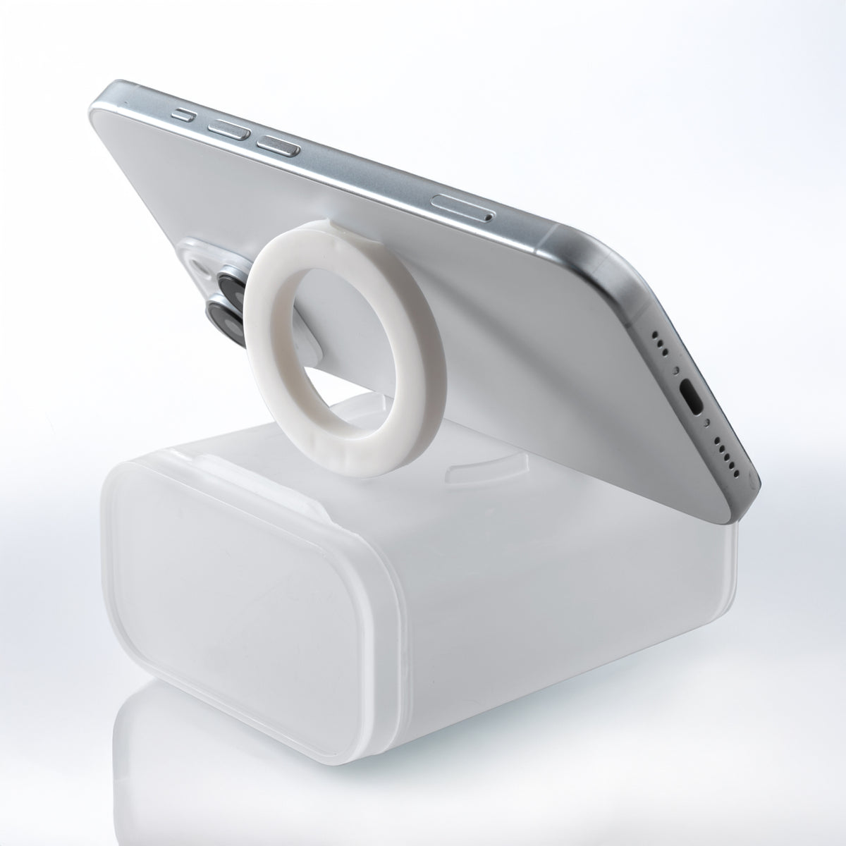 Charger Box / Multi Purpose Storage With Inbuilt Phone Stand - 1 Box Random Color