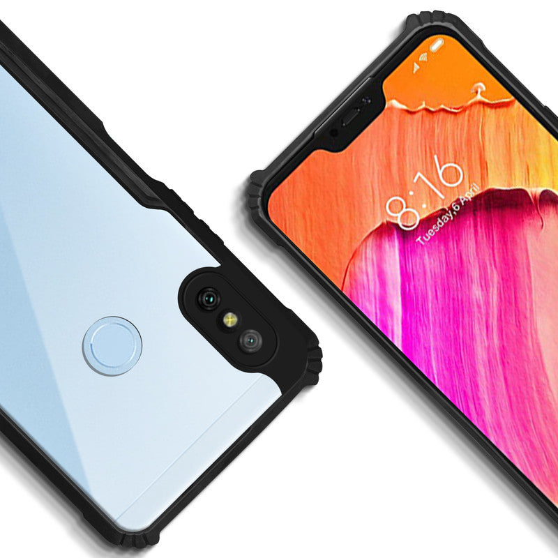 Premium Acrylic Transparent Back Cover for Redmi 6 Pro