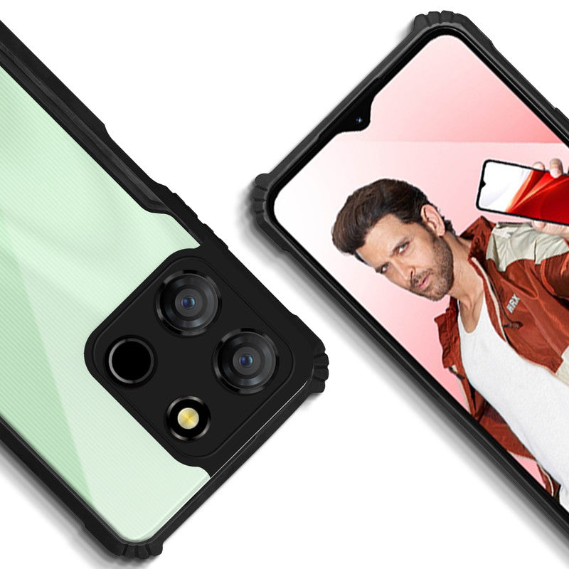 Premium Acrylic Transparent Back Cover for Itel A60