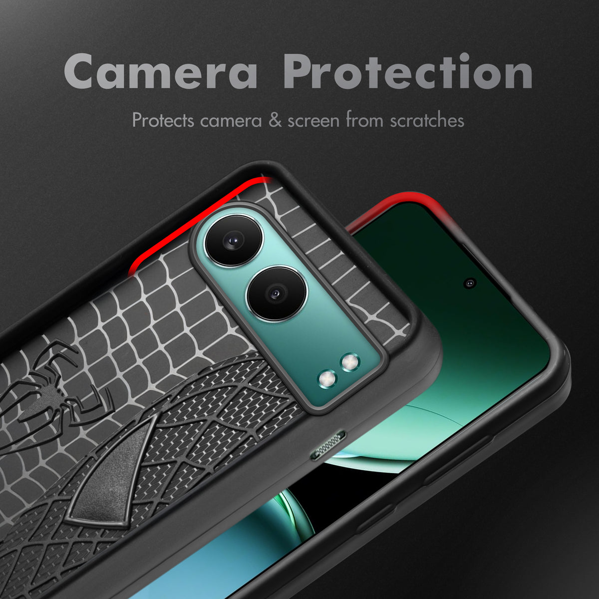 3D Design Camera Ring Case For OnePlus Nord 4 5G