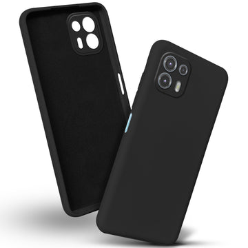 Premium Matte Silicone Back Cover for Motorola Moto Edge 20 Fusion