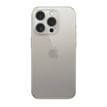 Back view of Apple iPhone 16 Pro Max showing camera module and clean rear design with protective case