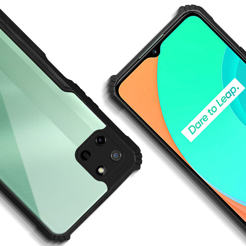 Premium Acrylic Transparent Back Cover for Realme C11 2021