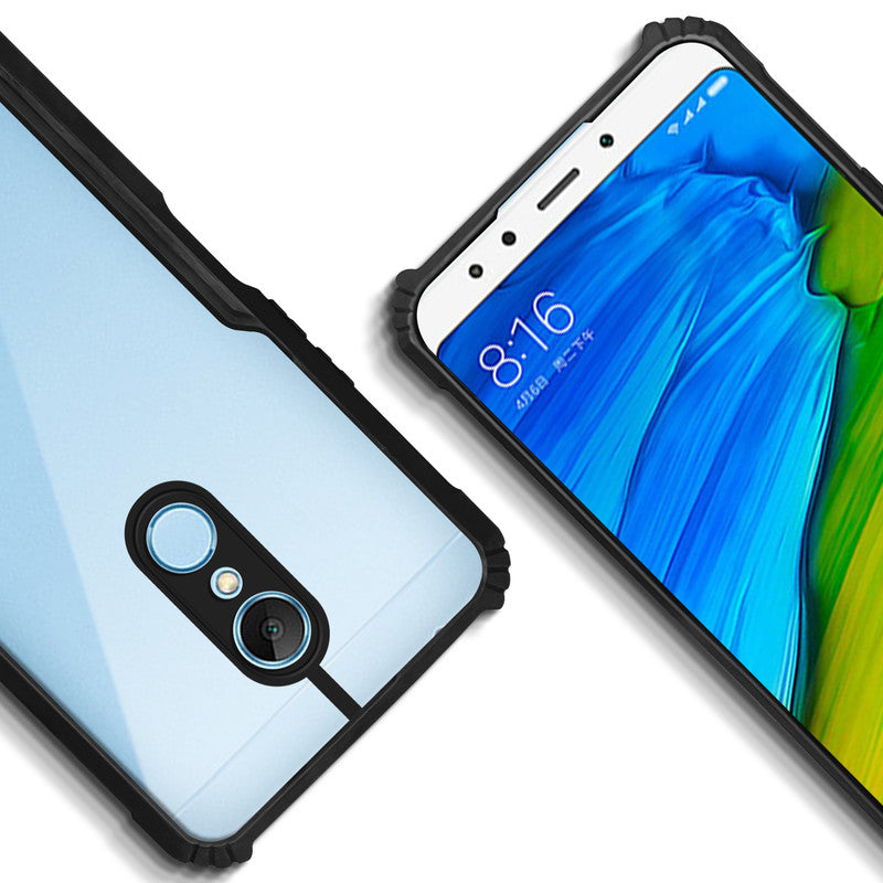 Premium Acrylic Transparent Back Cover for Redmi 5