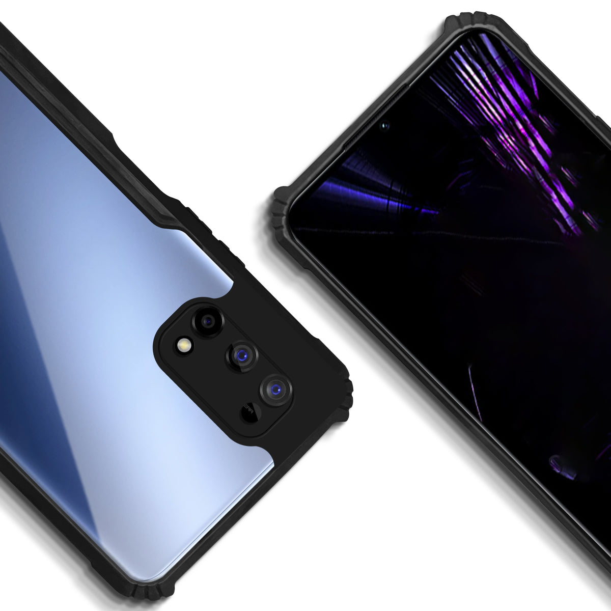 Premium Acrylic Transparent Back Cover for Realme Narzo 30 Pro