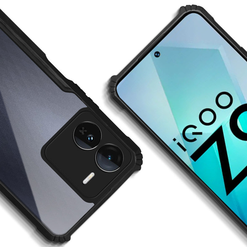 Premium Acrylic Transparent Back Cover for iQOO Z9 5G