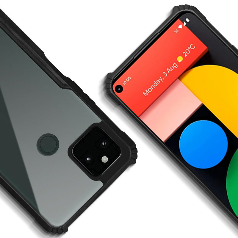 Premium Acrylic Transparent Back Cover for Google Pixel 5A