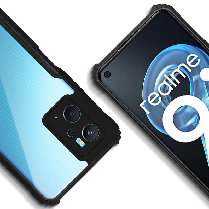 Premium Acrylic Transparent Back Cover for Realme 9i 4G