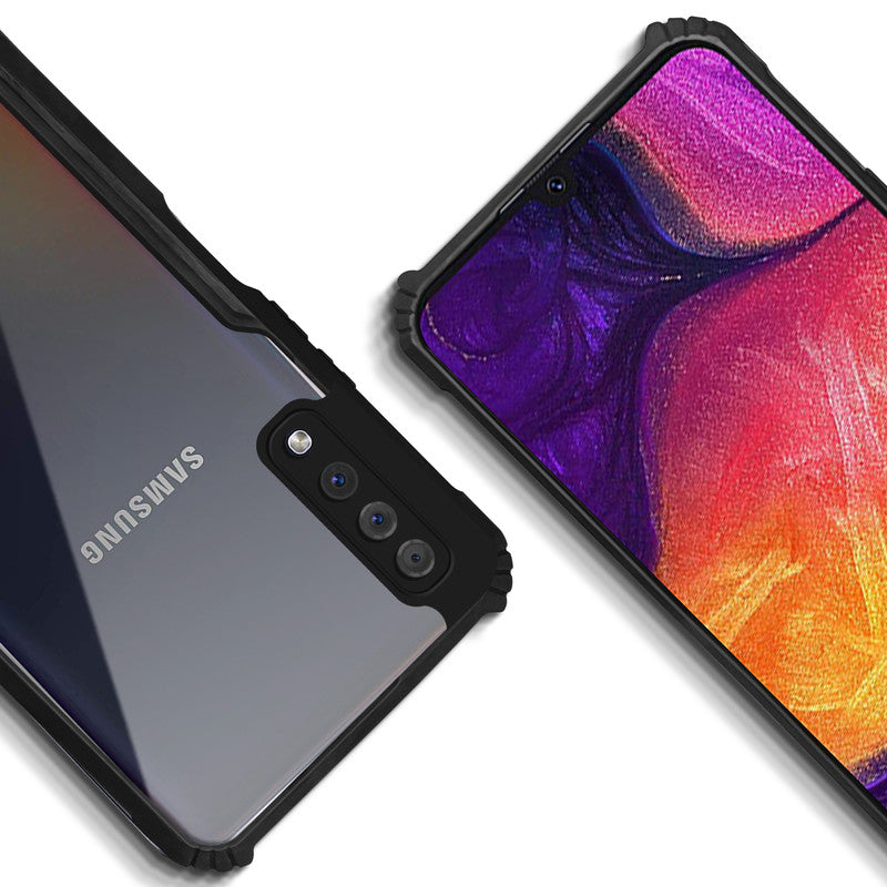 Premium Acrylic Transparent Back Cover for Samsung A50