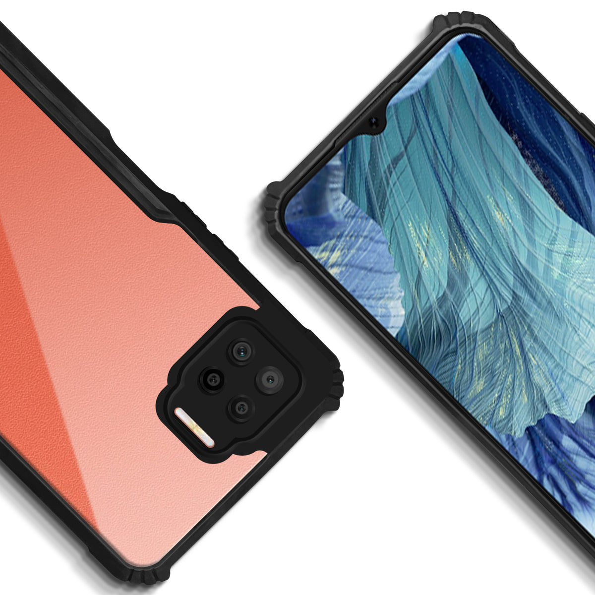 Premium Acrylic Transparent Back Cover for Oppo F17 Pro