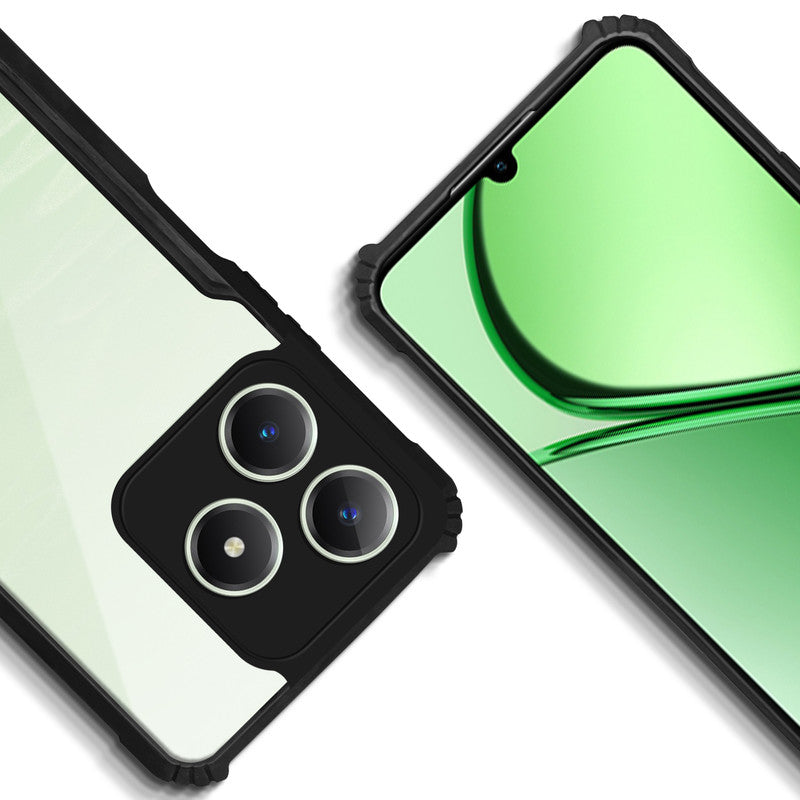Premium Acrylic Transparent Back Cover for Realme C63