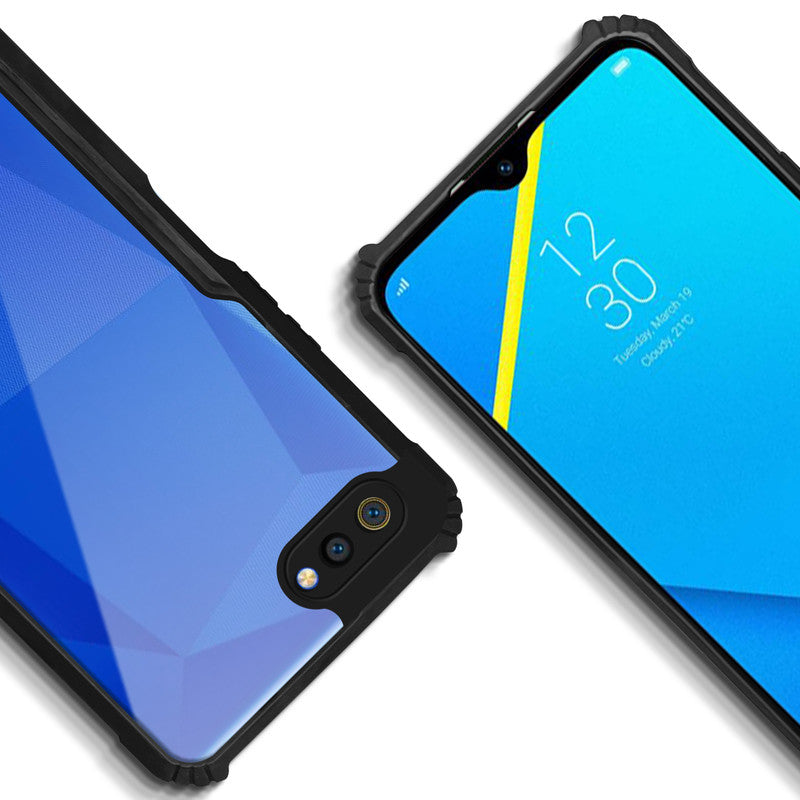 Premium Acrylic Transparent Back Cover for Realme C2