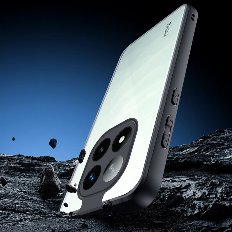 Soft Frame Clear Case For Redmi Note 14 Pro Plus 5G