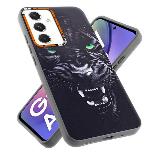 Dark Elegant Wild Creatures Printed Back Cases For Samsung A54 5G