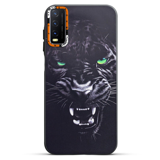 Dark Elegant Wild Creatures Printed Back Cases For Vivo Y20