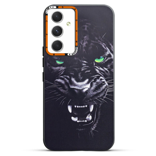 Dark Elegant Wild Creatures Printed Back Cases For Samsung A54 5G