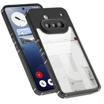 Silicone Border Transparent Back Cover for Nothing Phone 3A 5G