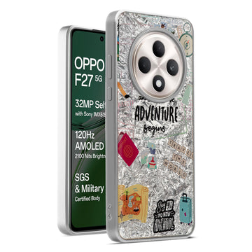 Shiny Foil Back Case for Oppo F27 5G