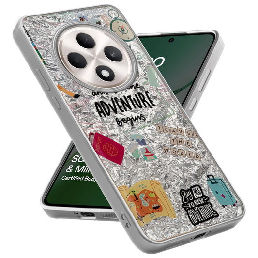 Shiny Foil Back Case for Oppo F27 5G