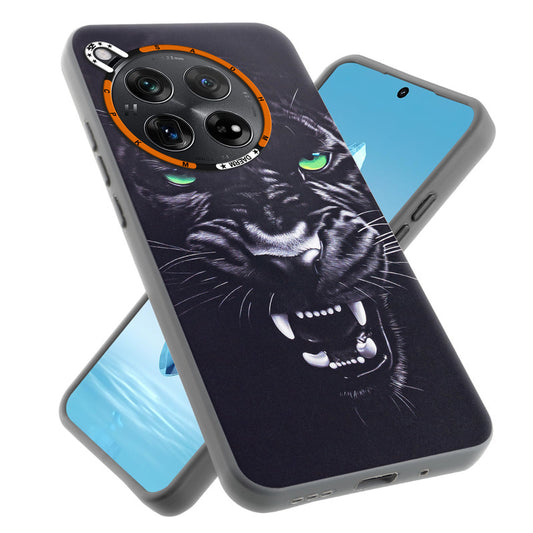Dark Elegant Wild Creatures Printed Back Cases For OnePlus 12R 5g