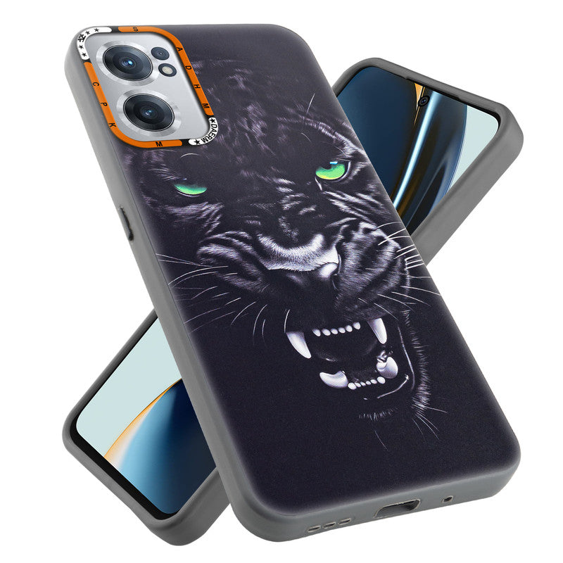 Dark Elegant Wild Creatures Printed Back Cases For OnePlus Nord CE 2 5G