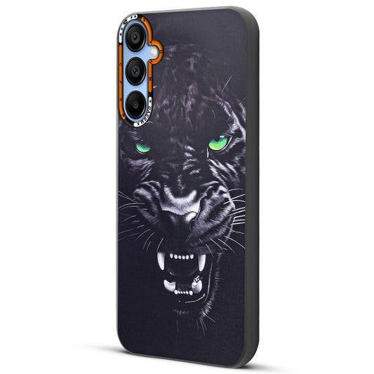 Dark Elegant Wild Creatures Printed Back Cases For Samsung A15 5G