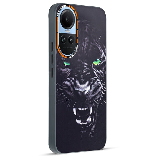 Dark Aesthetic Wild Animal Printed Back Cases For Oppo Reno 10 5G