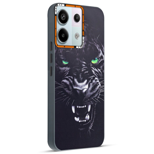 Dark Aesthetic Wild Animal Printed Back Cases For Redmi Note 13 Pro 5G
