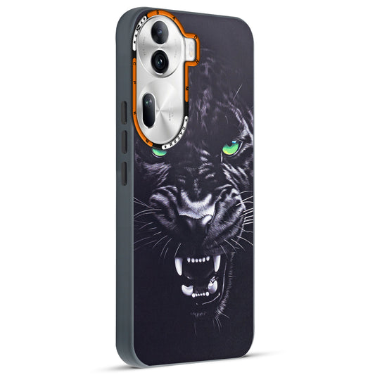 Dark Aesthetic Wild Animal Printed Back Cases For Oppo Reno 11 Pro 5G