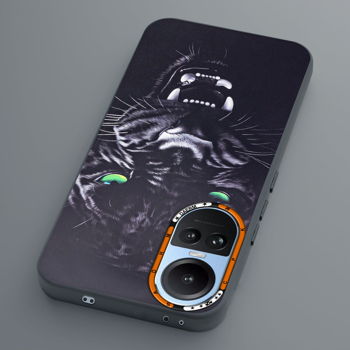 Dark Aesthetic Wild Animal Printed Back Cases For Oppo Reno 10 5G