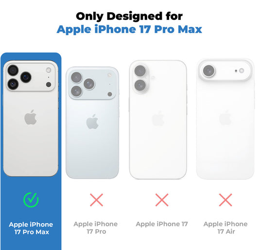 Luxury PU Leather Hard Back Case for Apple iphone 17 Pro Max, With Micro-Fiber Cloth inside, MagSafe Compatible