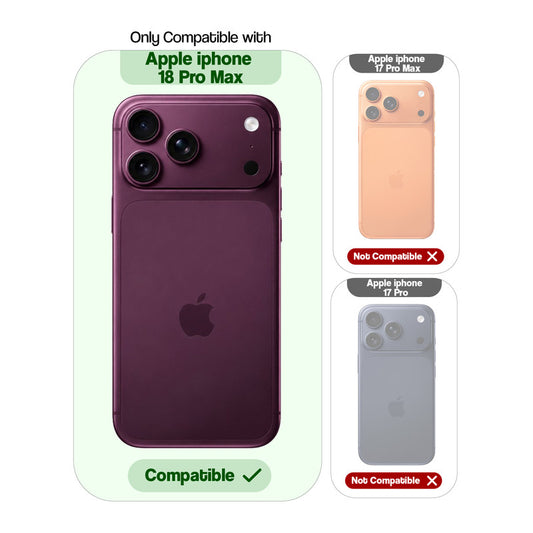 MagSafe Compatible Clear Soft TPU Case for Apple iphone 18 Pro Max – Shockproof & Scratch-Resistant Cover