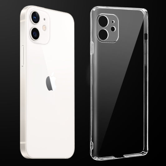 Crystal Clear Hard Back Anti-Yellowing With Camera Protection Phone Case For Apple iPhone 11
