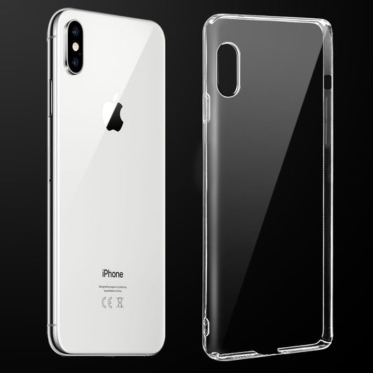 Crystal Clear Hard Back Anti-Yellowing With raised camera edges Phone Case For Apple iPhone XS