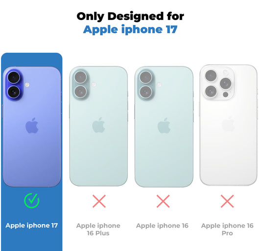 Elegant Colorful Frosted Matte Back With MagSafe Support Back Case For Apple iPhone 17
