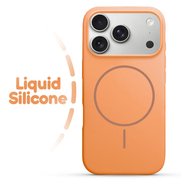 Cloud Feel Silicone Case for Apple iPhone 17 Pro – Supports Wireless Charging