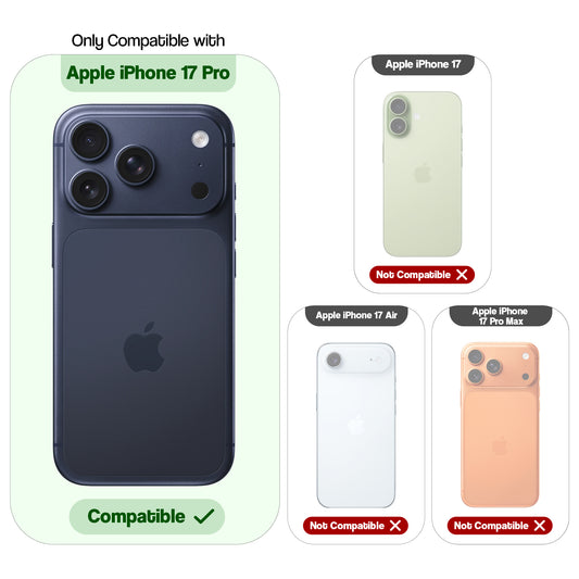 Cloud Feel Silicone Case for Apple iPhone 17 Pro – Supports Wireless Charging