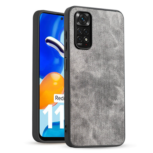 Classic Denim Finish Back Case for Redmi Note 11s