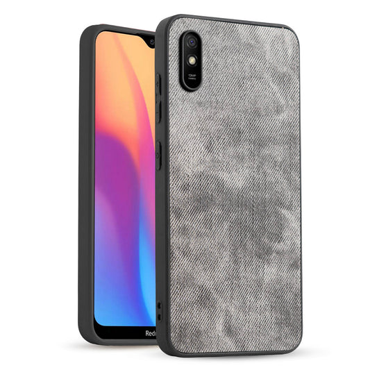 Classic Denim Finish Back Case for Redmi 9A