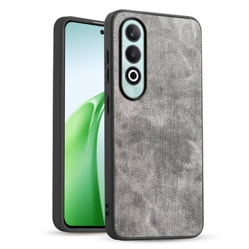 Classic Denim Finish Back Case for OnePlus Nord CE 4 5G with Raised Camera Edges & Micro-Fiber Lining