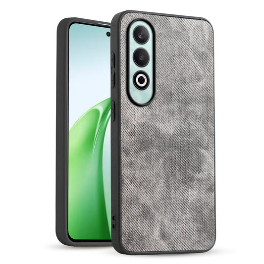 Classic Denim Finish Back Case for OnePlus Nord CE 4 5G with Raised Camera Edges & Micro-Fiber Lining