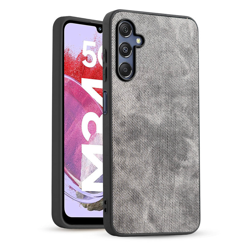 Classic Denim Finish Back Case for Samsung M34 5G