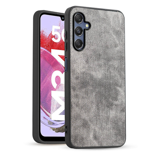 Classic Denim Finish Back Case for Samsung M34 5G