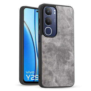 Classic Denim Finish Back Case for Vivo Y29 5G