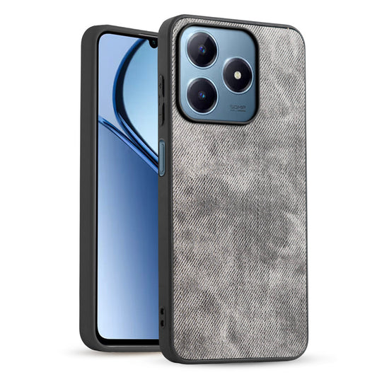 Classic Denim Finish Back Case for Realme C63