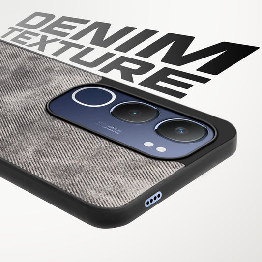 Classic Denim Finish Back Case for Vivo Y29 5G