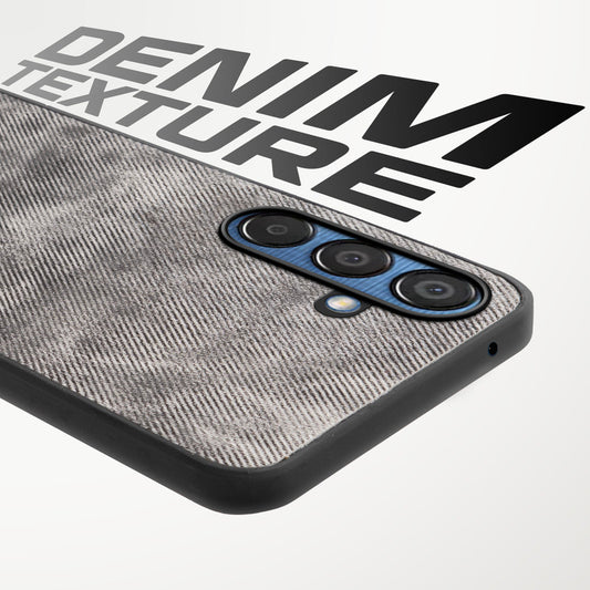 Classic Denim Finish Back Case for Samsung M15 5G