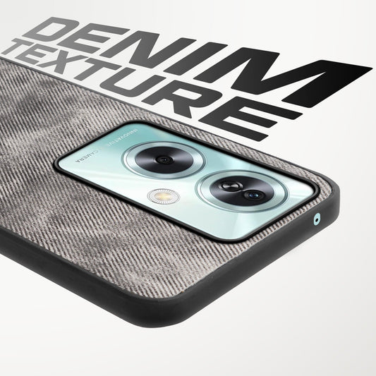 Classic Denim Finish Back Case for Oppo A79 5G