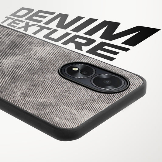 Classic Denim Finish Back Case for Oppo A18
