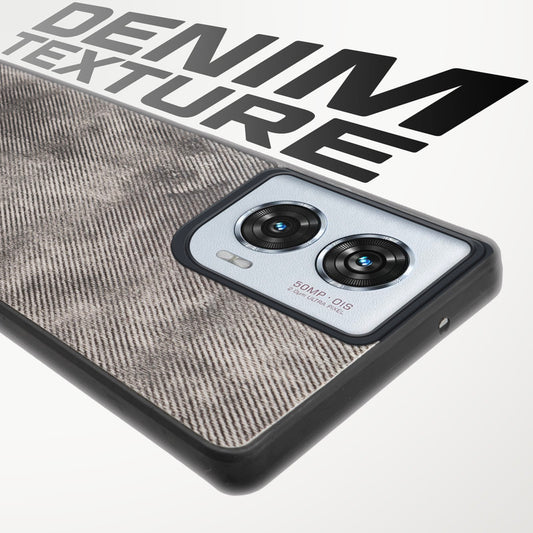 Classic Denim Finish Back Case for Motorola Moto Edge 50 Fusion 5G